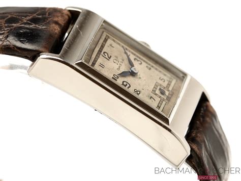 omega ladies rectangular watches|vintage omega chronograph watches.